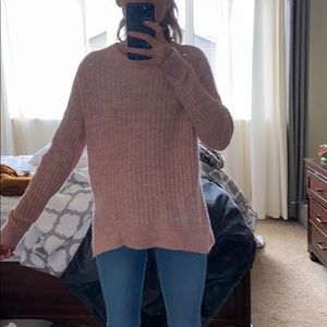 Pink sweater top